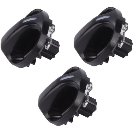 Set 559050C010 Replacement A/C Heater Knob Precise Adjustment Part Ergonomic Design Compatible With Selected Models.