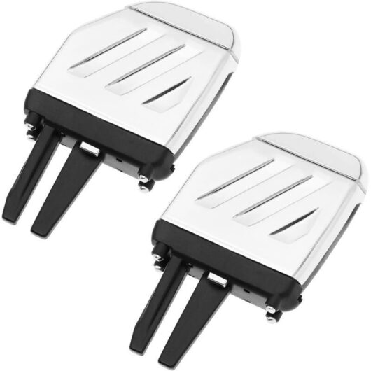 Set of 2 replacement clips for Land Rover Freelander 2 car air vent grille - ABS Accessories
