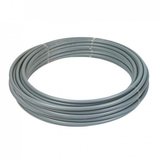 Standard Hidraulica - Polypipe PolyPlumb PB5022B 22mm x 50m Coil Barrier Pipe - Grey