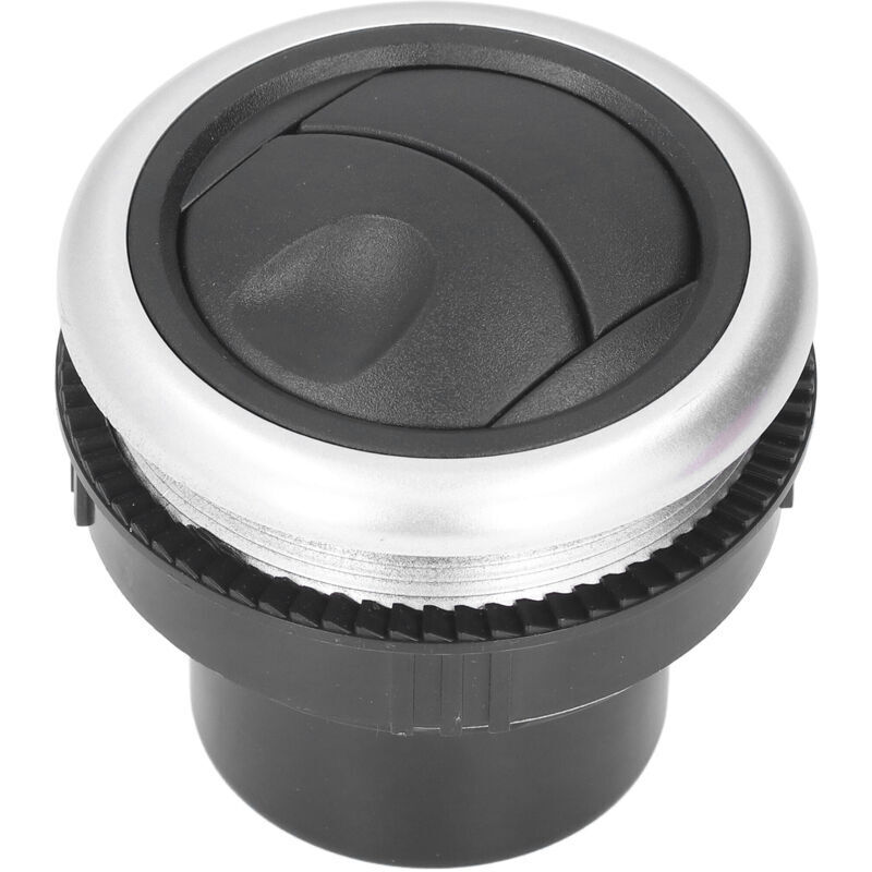Universal Rotating Round AC Deflector for Cars, RVs, Buses, ABS Dash Dashboard Air Fit for Marine Vent Grille Cover