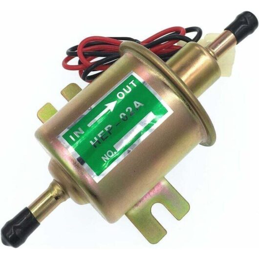 Universal electric fuel pump for petrol and diesel 24V HEP-02A low pressure OEM HEP-02A Universal 24V electric fuel pump for most cars, carburetors,