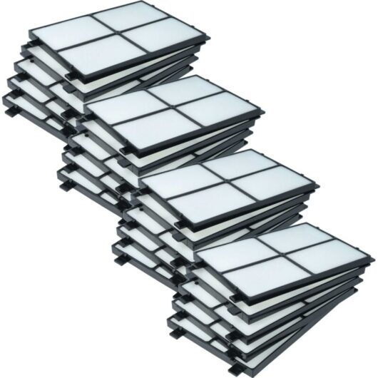 Vhbw - 20x Air Filter G3 / iso Coarse 45% replacement for Zehnder 990320575, 990320573 for Vent, Ventilator (coarse dust filter)