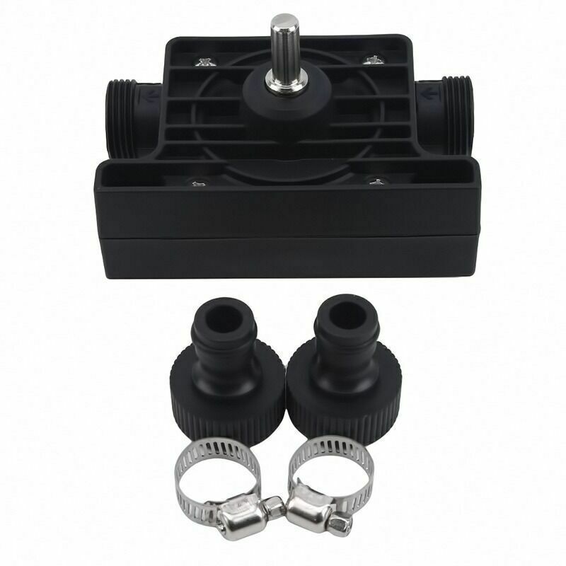 Water and Oil Drill Pump, Water Pump, Electric Drill Pump Nozzle, Fuel Oil Pump, Self-Priming Drilling Oil Fittings for Aquarium and Garden