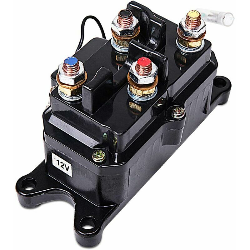 Winch Solenoid Relay for Electric Winch 12v Heavy Duty Upgrade Equiv 250A Amp for 2000lbs-5000lbs atv utv