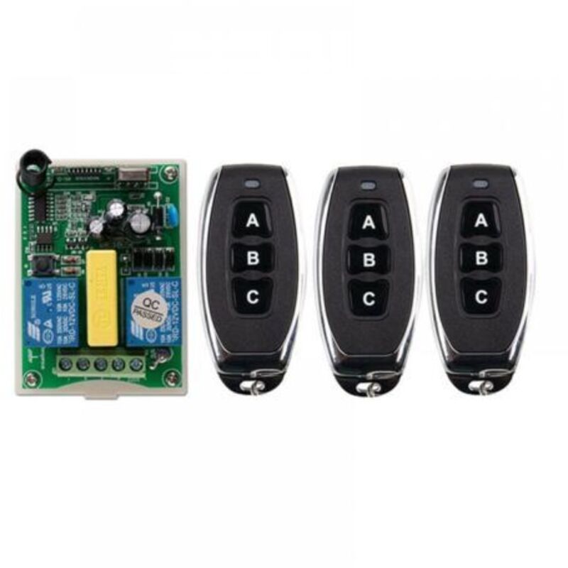 Wireless remote control switch 220V roller shutter motor door remote control switch/bidirectional remote control control panel
