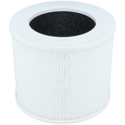 vhbw Air Filter compatible with Levoit Mini-RF Air Purifier - Combi Filter HEPA (H13) + Activated Carbon