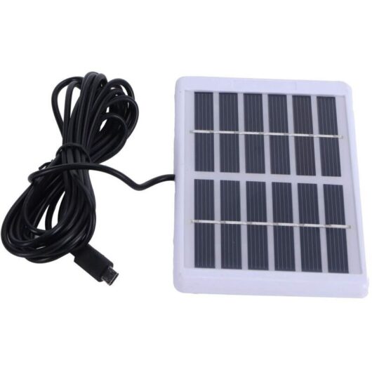 1.2W 6V High Conversion Solar Panel, USB Solar Charging Panel for Projects