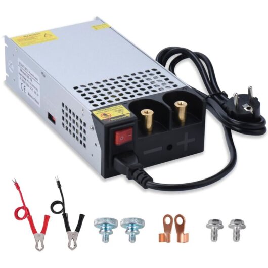 DC 12V Power Supply Transformer 220V AC to 12V DC Converter 12V Power Supply for LED Driver, Motor, Pump, Security Camera, CCTV, Car Stereo, 3D