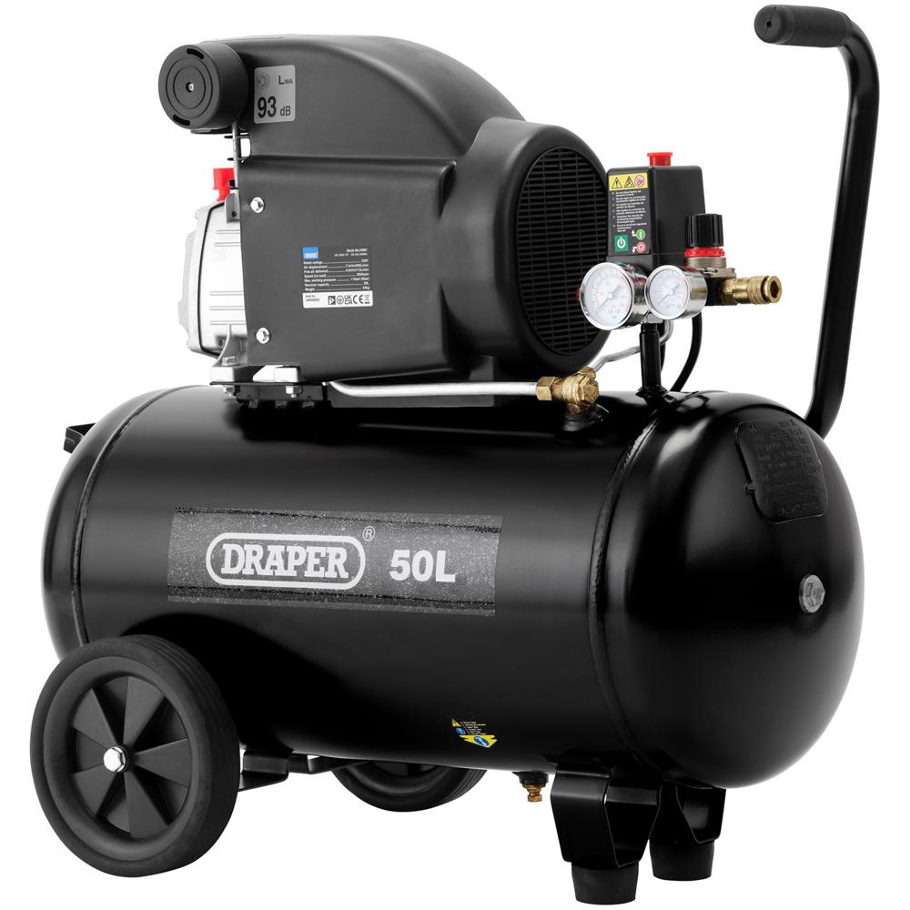 Draper DA50/207 Air Compressor 50 Litre 240v