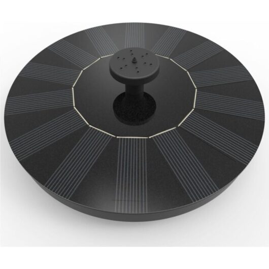 Garden fountain, Solatec Solar Fountain Solar Powered Pump 1.4 W - Submersible Pump for Pond, Swimming Pool, Garden, Aquarium.