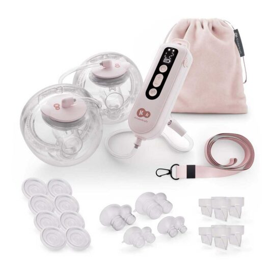 Kinderkraft Gentleflow Double Electric Breast Pump Pink