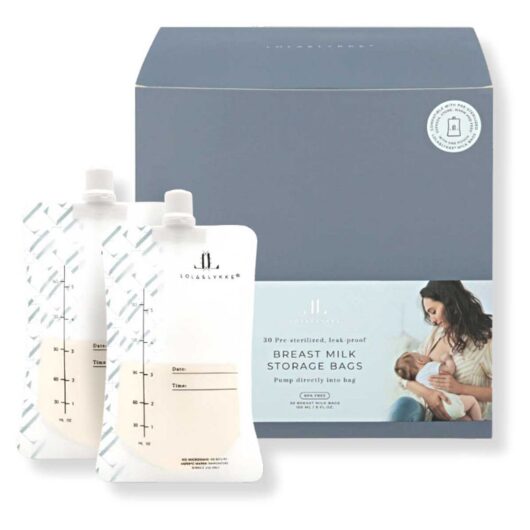 Lola & Lykke Milk Storage Bags And Adapter 30S