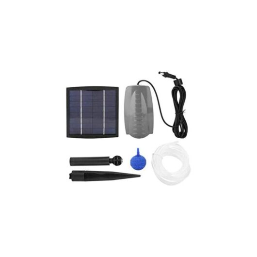 Pond Aquarium Oxygenator Aerator Submersible Solar Powered Garden Pond Oxygenator Air Pump Aerator Pool Aquarium Tropical Fish or Fountain