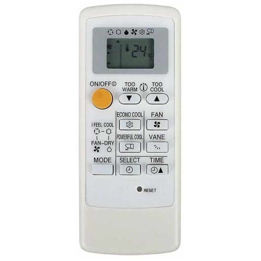 Replacement Air Conditioning Remote Control Compatible with Mitsubishi