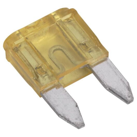 Sealey Automotive Mini Blade Fuses 20A Pack of 50