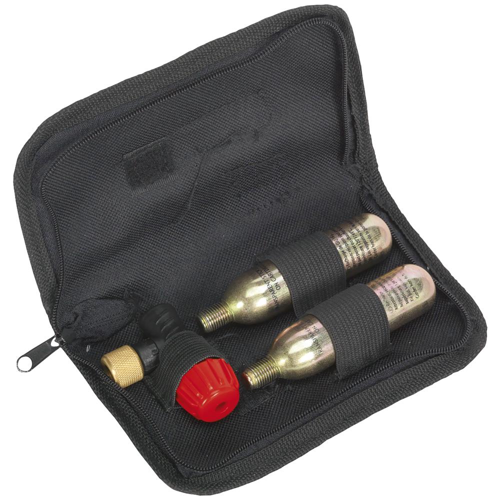 Sealey Emergency CO2 Motorcycle Tyre Inflator Kit