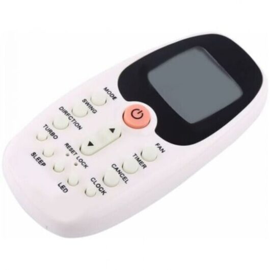 Universal remote control for Midea, Komeco, R06/BGE, R09B/BGE, R09B/BGCE, R06/BG, and R09C/BGE air conditioners
